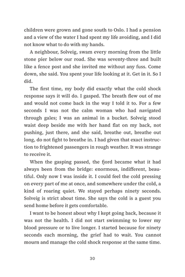 Sample page 5 from Taking the Plunge: Cold Exposure Stories