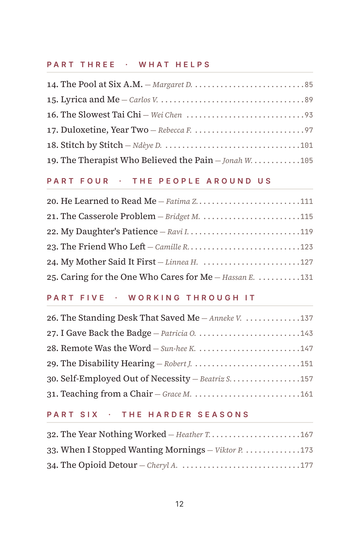 Sample page 2 from Tender Points: Fibromyalgia Living Stories
