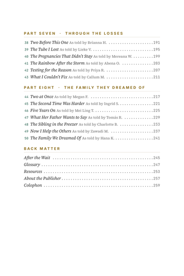 Sample page 3 from Test Tube Triumphs: In Vitro Fertilization (IVF) Success Stories
