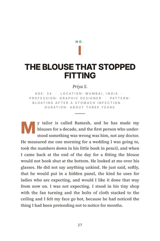 Sample page 1 from The Balloon Belly — a first-person Chronic Bloating story