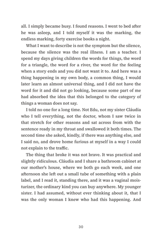 Sample page 2 from The Conversation Nobody Starts — a first-person Menopause & Intimacy story