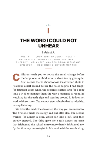 Sample page 1 from The Reset Nerve — a first-person Vagus Nerve Stimulation story