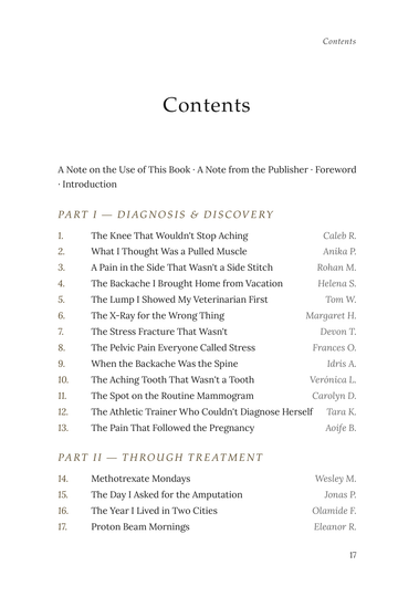 Sample page 1 from Unbreakable: Bone Cancer Survivor Stories