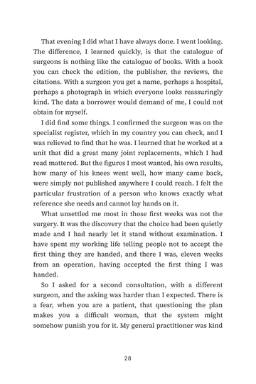 Sample page 5 from Under the Knife: How I Chose My Surgeon