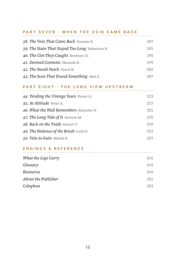 Sample page 3 from Vein to Gain: Varicose Vein Treatment Stories