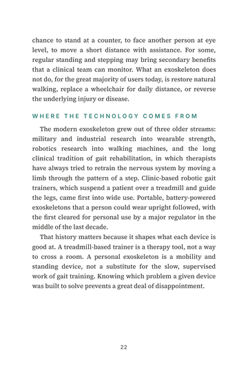 Sample page 4 from Walk Again: Exoskeleton Experience Stories
