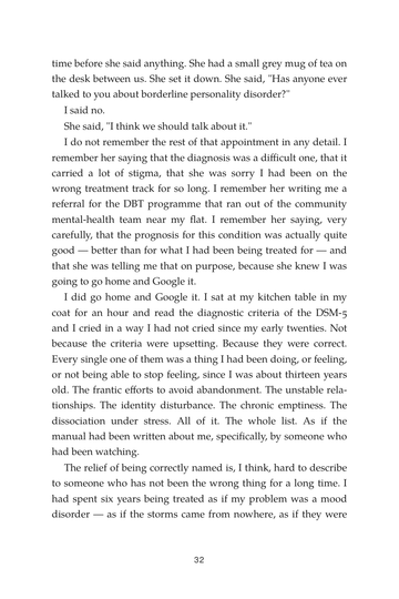 Sample page 5 from Walking the Line: Borderline Personality Disorder (BPD) Recovery Stories
