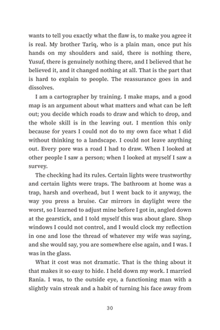 Sample page 2 from When the Mirror Lies — a first-person Body Dysmorphic Disorder story
