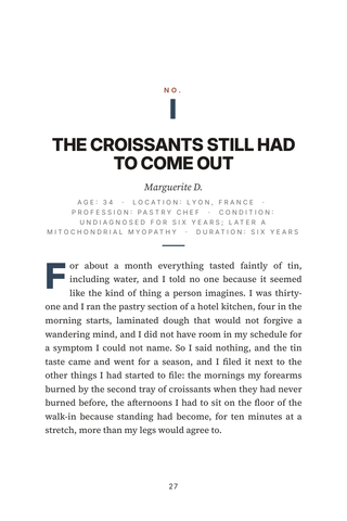 Sample page 1 from Years to an Answer — a first-person Undiagnosed Disease story