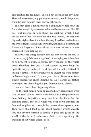 Sample page 2 from Yoga Healed Me — a first-person Yoga Healing story