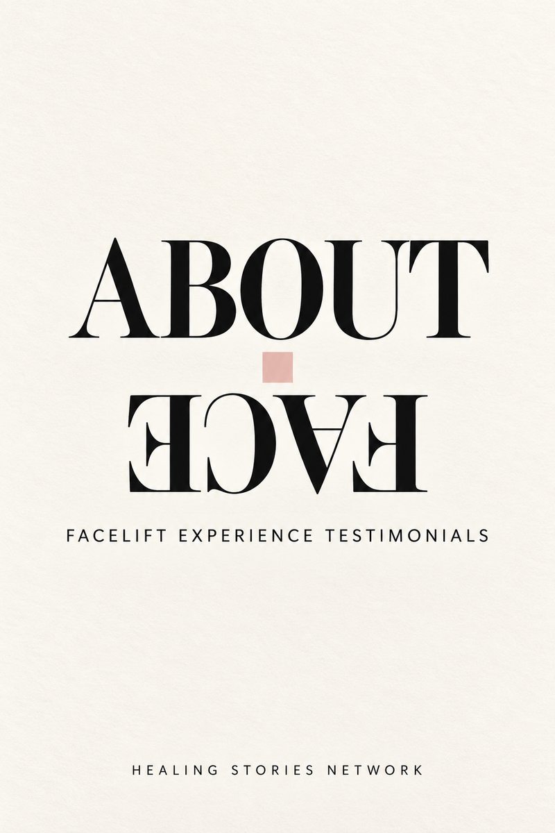 About Face: Facelift Experience Testimonials — Healing Stories Network book cover