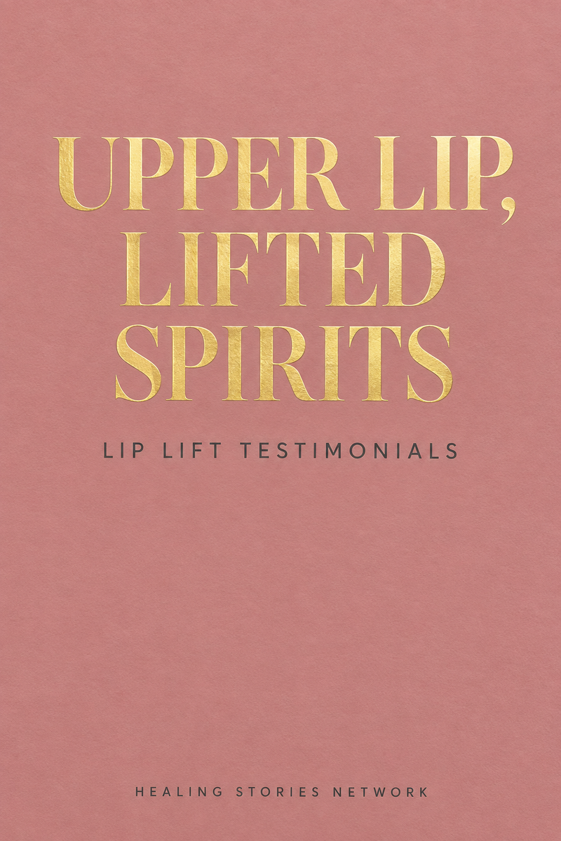 Upper Lip, Lifted Spirits: Lip Lift Testimonials — Healing Stories Network book cover