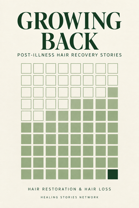Growing Back: Post-Illness Hair Recovery Stories — Hair Restoration & Hair Loss — Healing Stories Network book cover