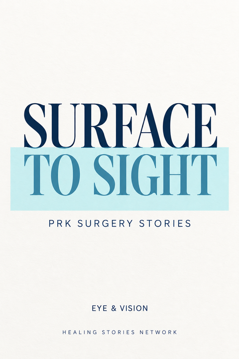 Surface to Sight: PRK Surgery Stories — Eye & Vision — Healing Stories Network book cover