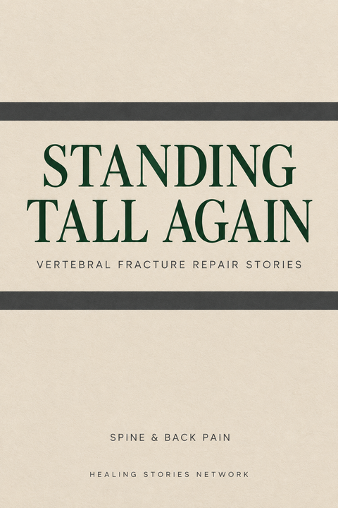 Standing Tall Again: Vertebral Fracture Repair Stories — Spine & Back Pain — Healing Stories Network book cover