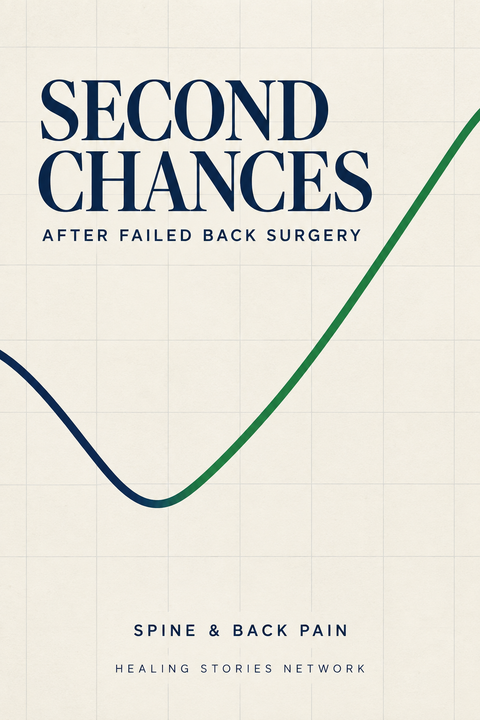 Second Chances: After Failed Back Surgery — Spine & Back Pain — Healing Stories Network book cover