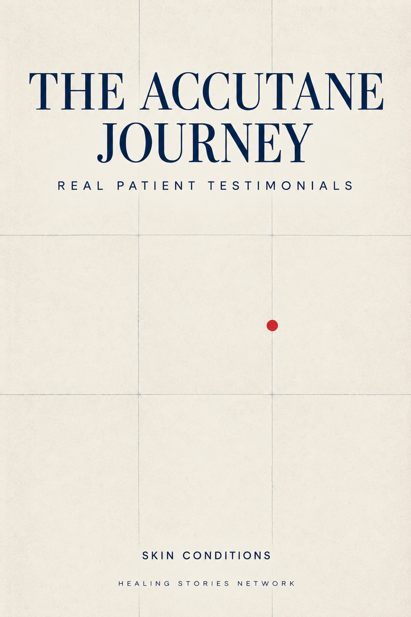 The Accutane Journey: Real Patient Testimonials — Skin Conditions — Healing Stories Network book cover