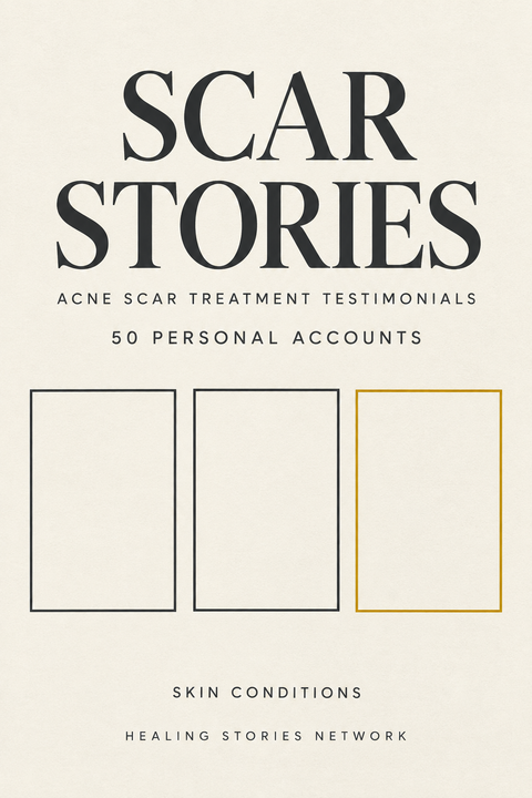 Scar Stories: Acne Scar Treatment Testimonials — Skin Conditions — 50 Personal Accounts — Healing Stories Network