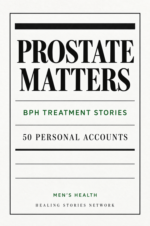 Prostate Matters: BPH Treatment Stories — Men's Health — 50 Personal Accounts — Healing Stories Network